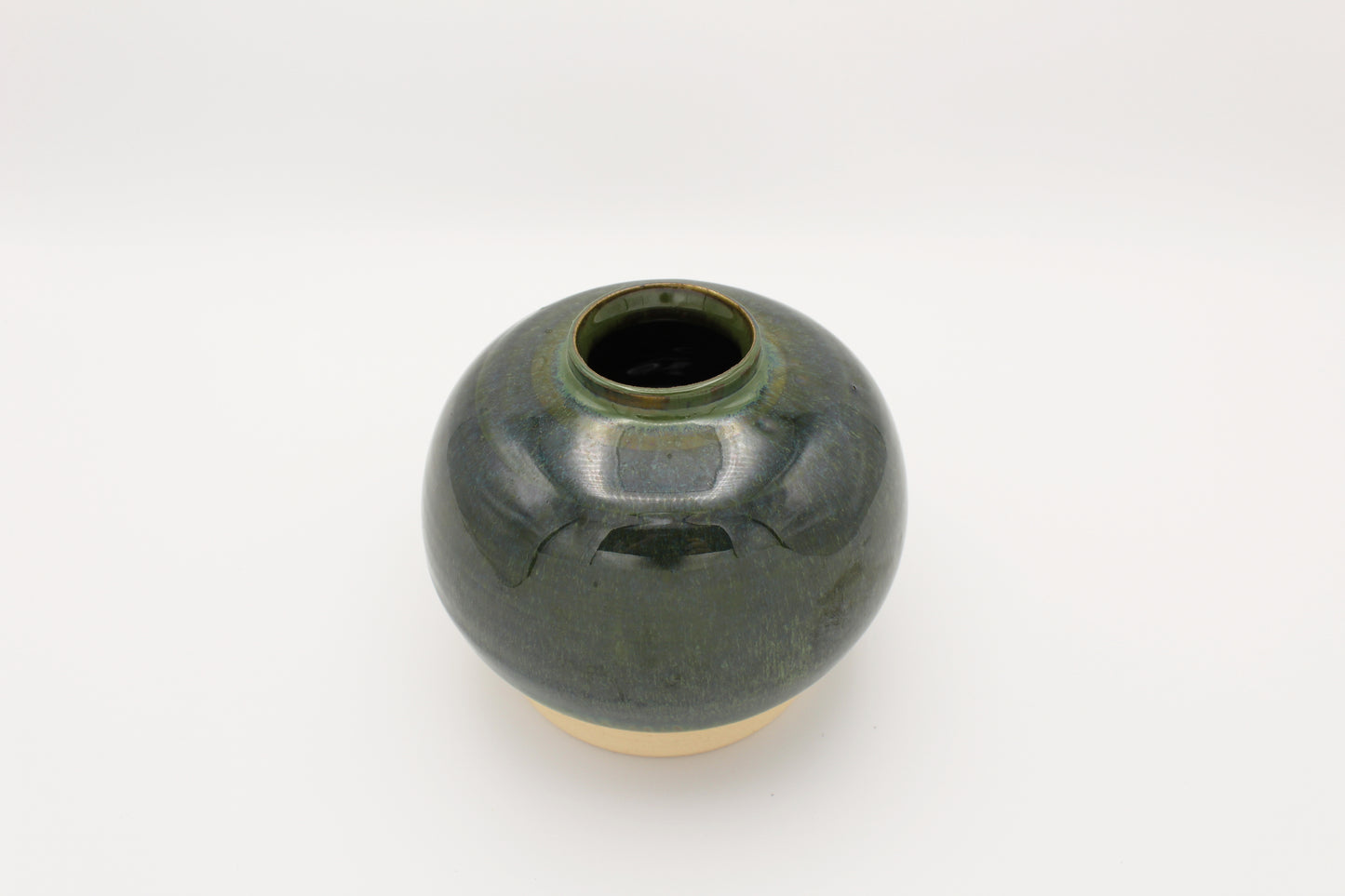 Green Moon Jar