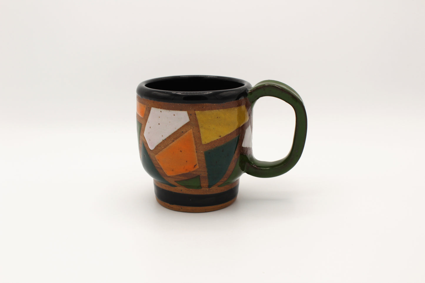 Geometric Stoneware Mug