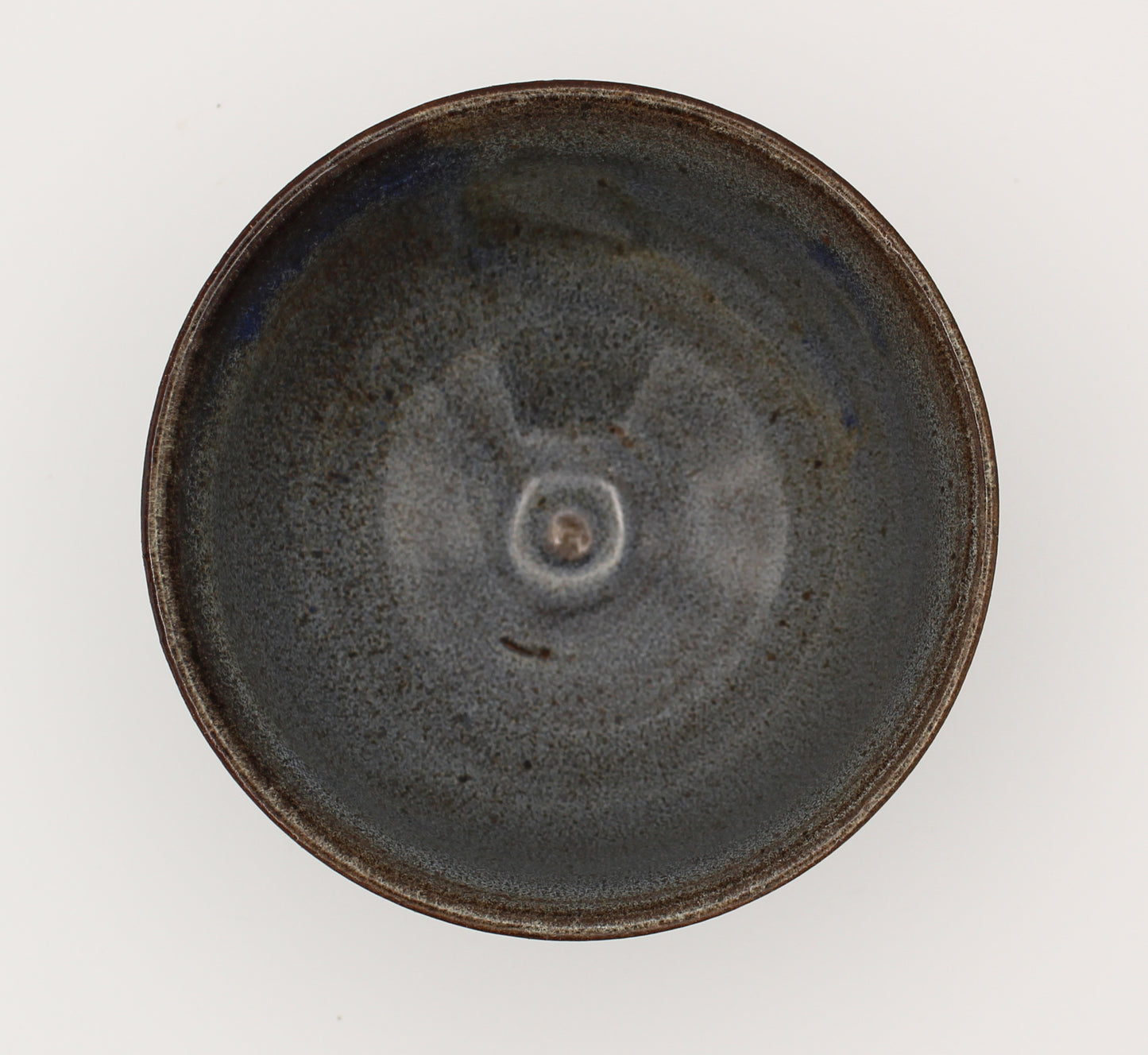 Small Stoneware Bowl in Blue